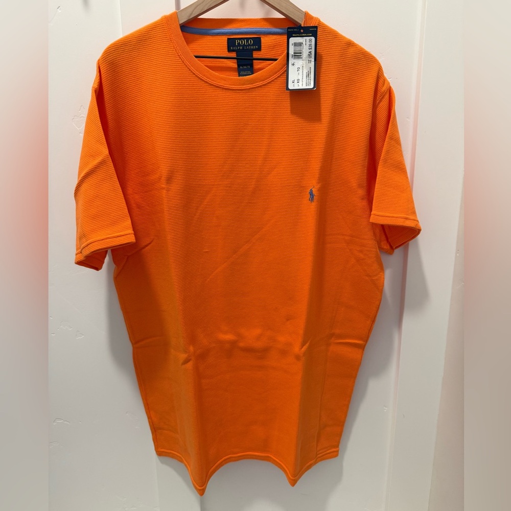 Polo by Ralph Lauren Men's Vibrant Orange Tee